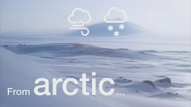Video from Voith Turbo on the planetary gear unit Vorecon with text overlays: From arctic to desert, from offshore to onshore there is simply no such thing as bad weather, when it comes to our VSDs