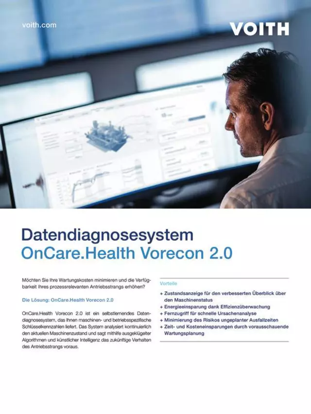 Datendiagnosesystem | OnCare.Health Vorecon 2.0