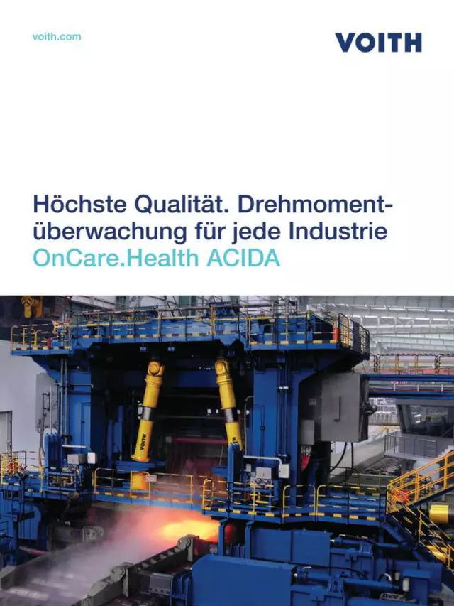 Höchste Qualität. Drehmomentüberwachung für jede Industrie - OnCare.Health ACIDA