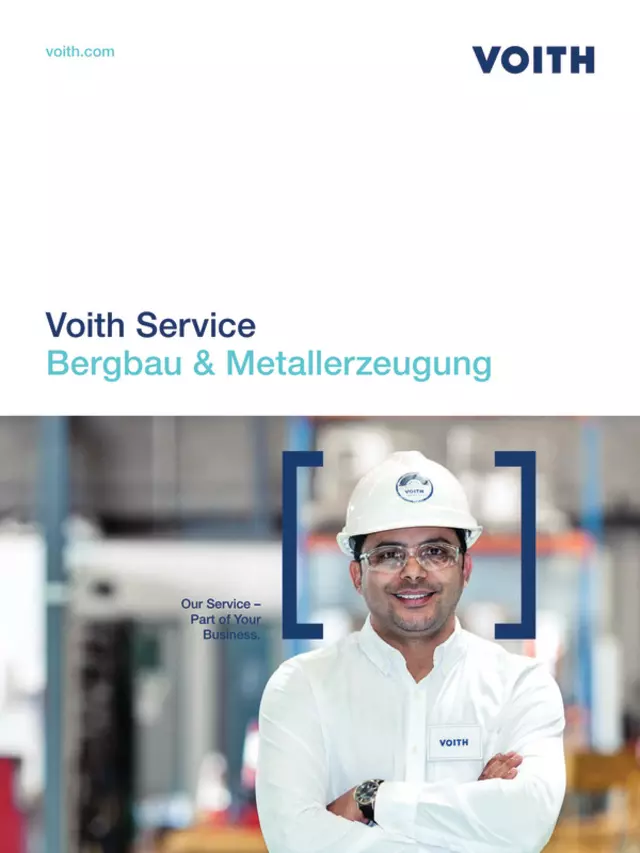Voith Service | Bergbau & Metallerzeugung