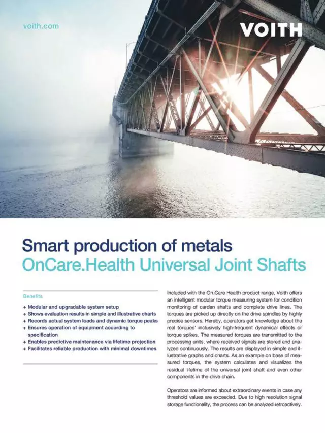 Smart production of metals. OnCare.Health Universal Joint Shafts