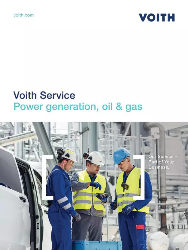 Voith Service | Power generation, oil & gas