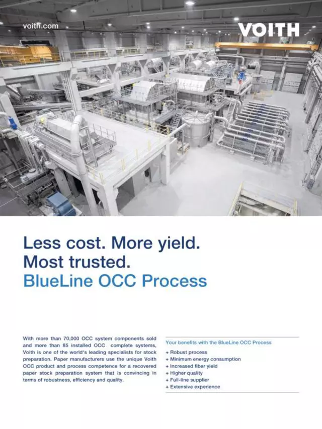 Less cost. More yield. Most trusted.
BlueLine OCC Process