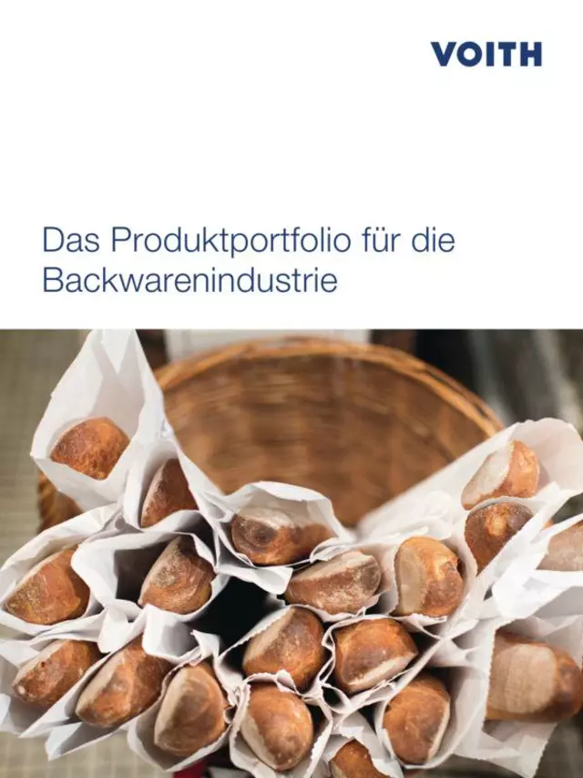 Das Produktportfolio für die Backwarenindustrie