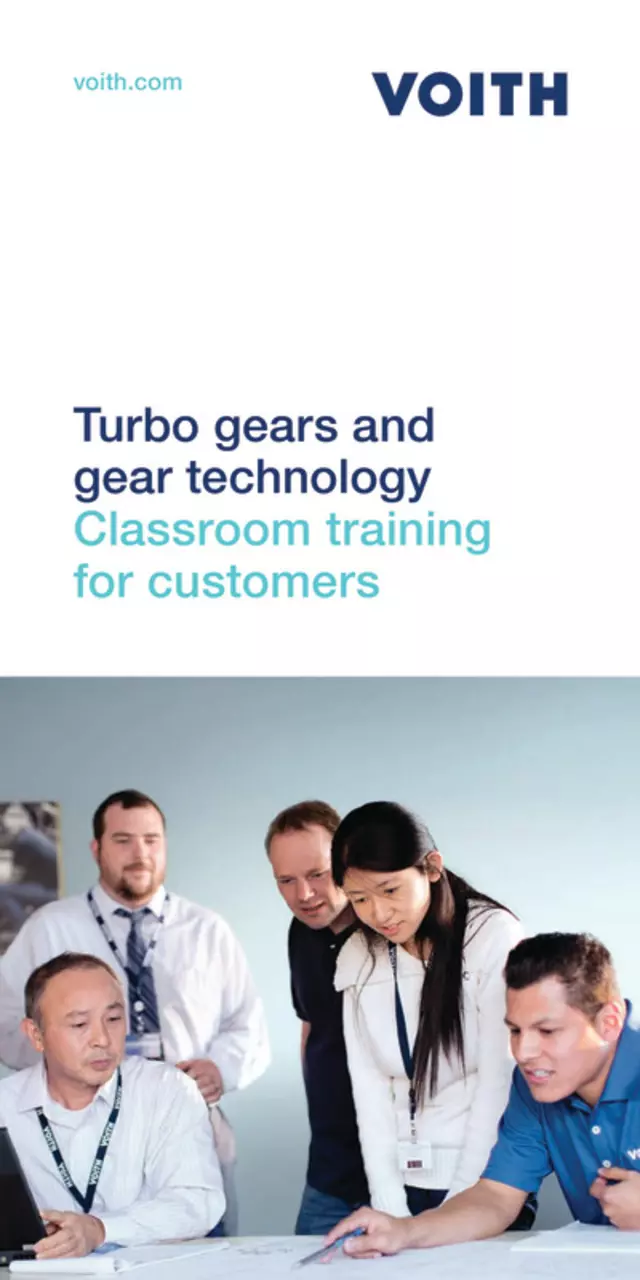 Training course Gear technologiesTraining course: Basics of gear technology