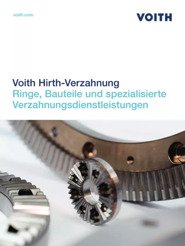 Voith Hirth-Verzahnung