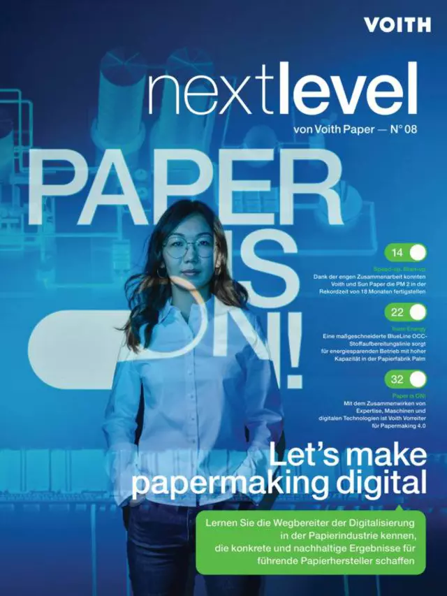 nextlevel, Kundenmagazin von Voith Paper