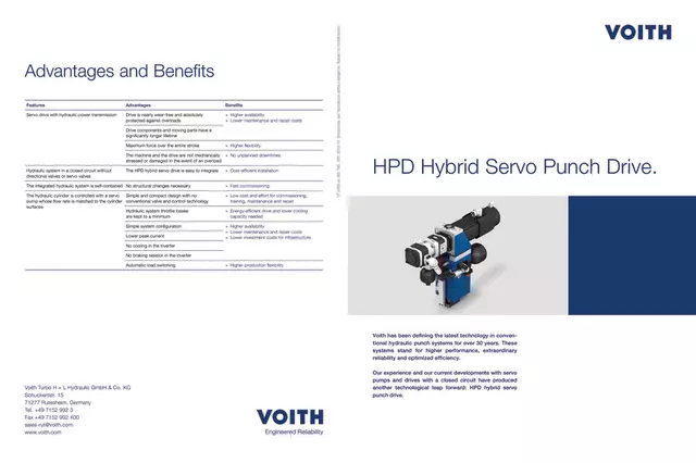 HPD Hybrid Servo Punch Drive.