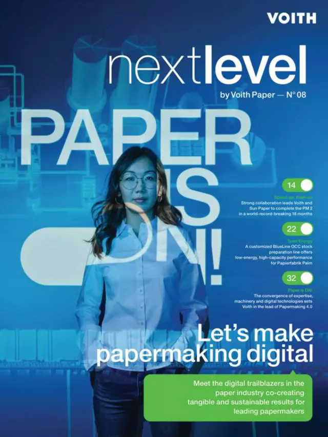 nextlevel, customer magazine by Voith Paper