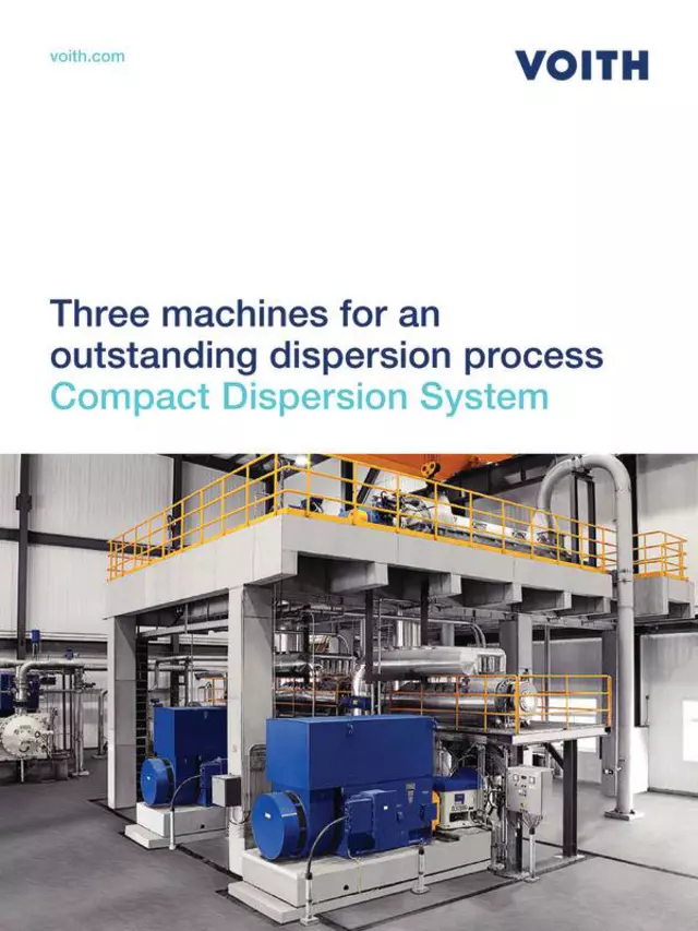 Compact Dispersion System – Three machines for an outstanding dispersion process