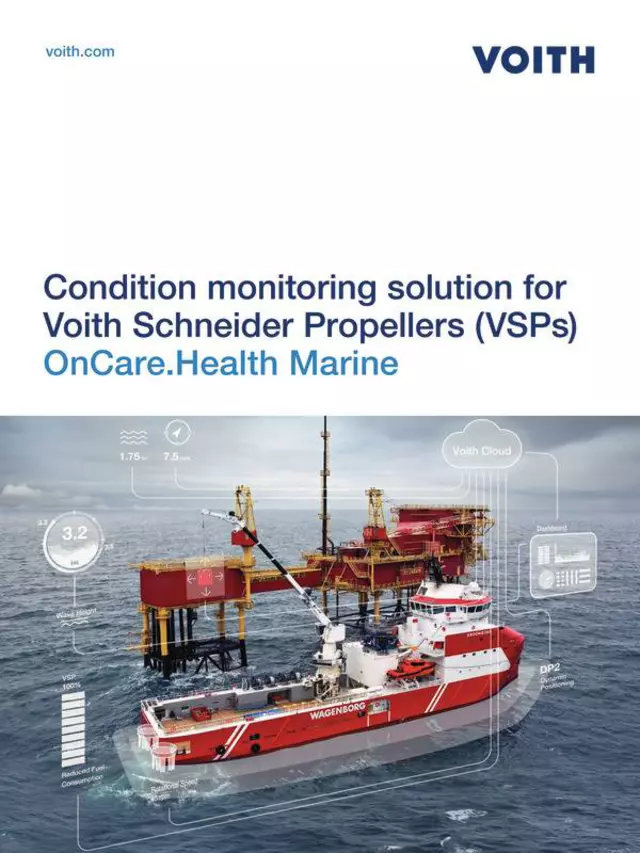 Condition monitoring solution for Voith Schneider Propellers (VSPs)
OnCare.Health Marine