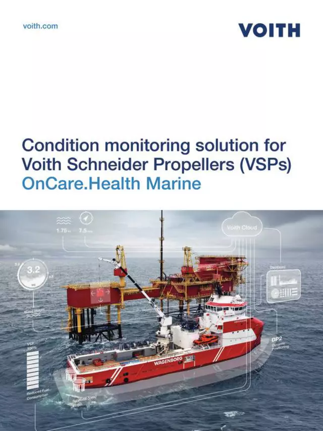 Condition monitoring solution for Voith Schneider Propellers (VSPs)
OnCare.Health Marine