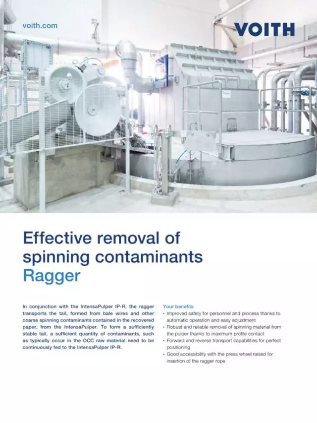 Effective removal of spinning contaminants – Ragger