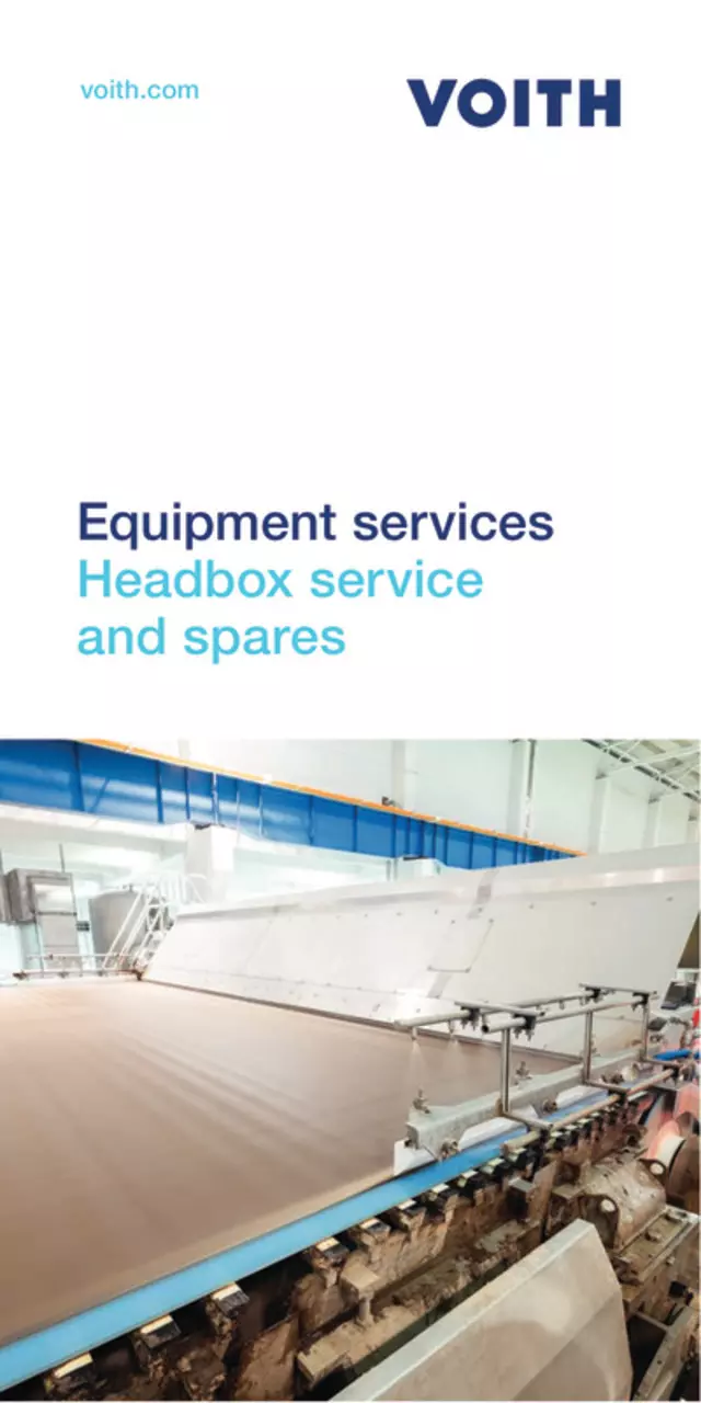 Headbox service and spares