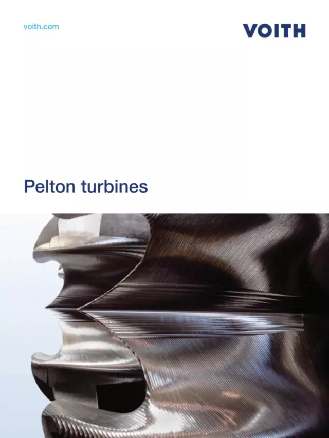 Pelton turbines