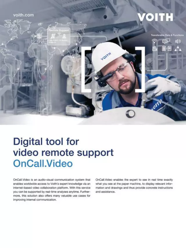 Digital tool for video remote support - OnCall.Video
