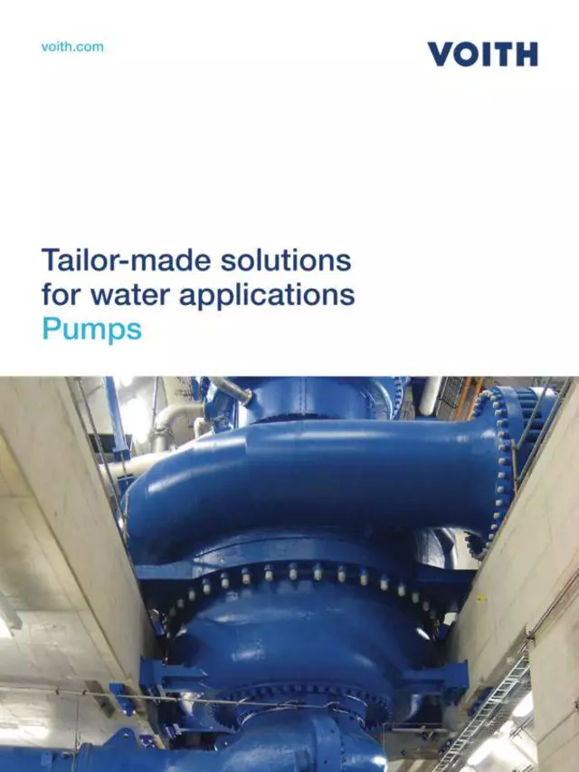 Tailor-made solutions for water applications – Pumps