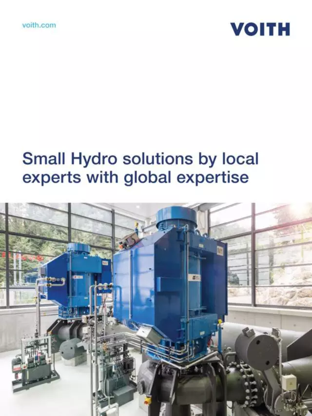 Small Hydro solutions by local experts with global expertise