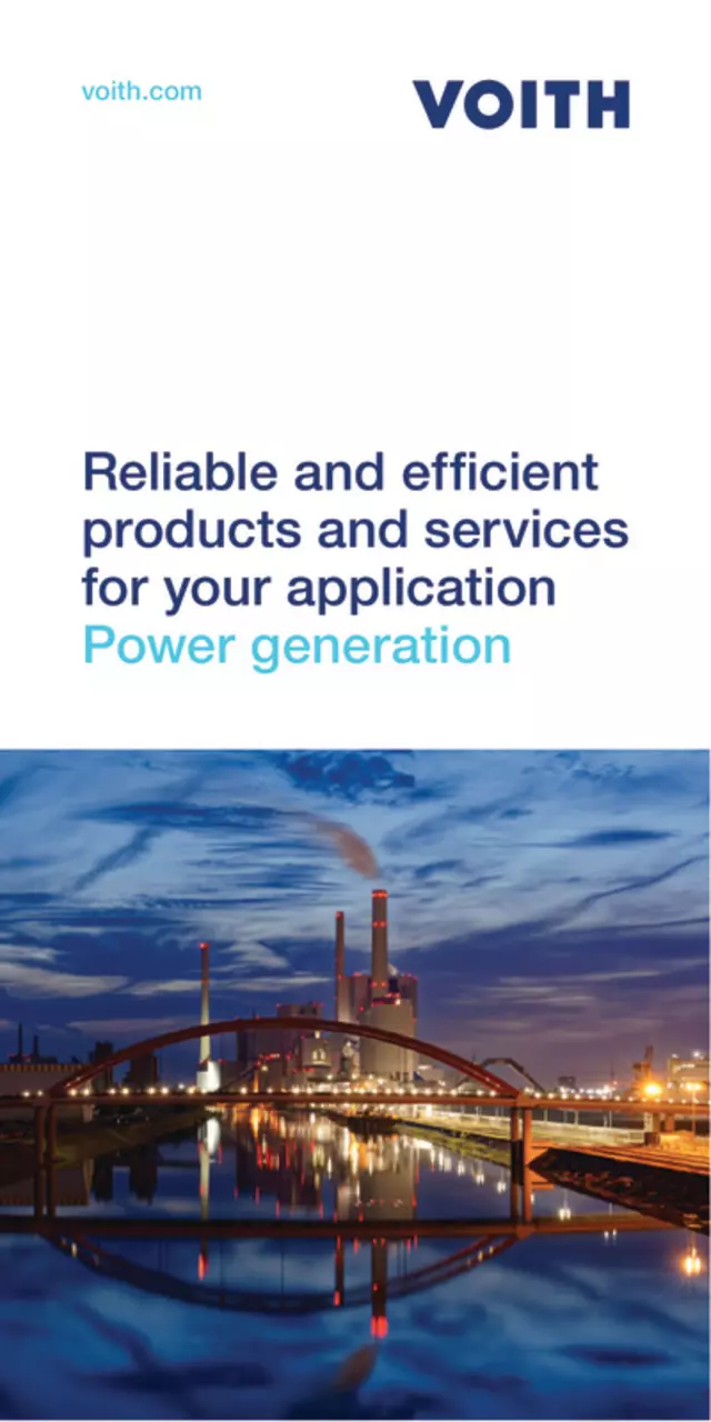 Reliable and efficient products and services for your application | Power generation