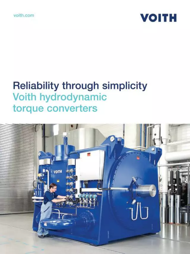 Reliability through simplicity | Hydrodynamic torque converters