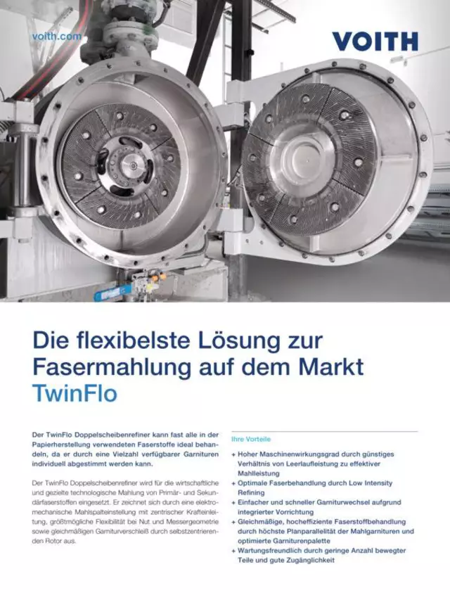 Die flexibelste Lösung zur Fasermahlung auf dem Markt – TwinFlo