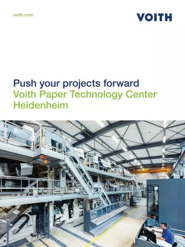 Push your projects forward - Voith Paper Technology Center Heidenheim