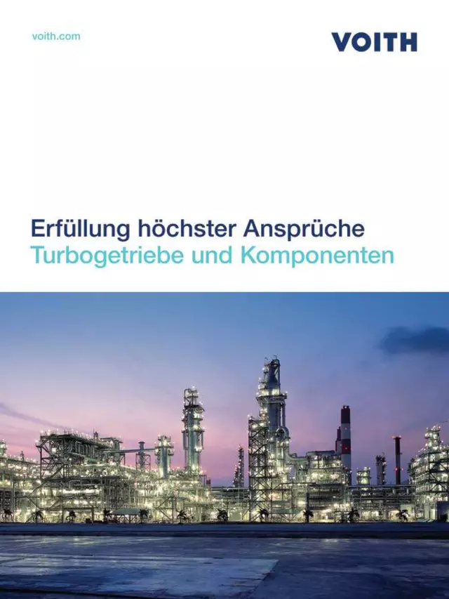 Erfüllung höchster Ansprüche | Turbogetriebe und Komponenten