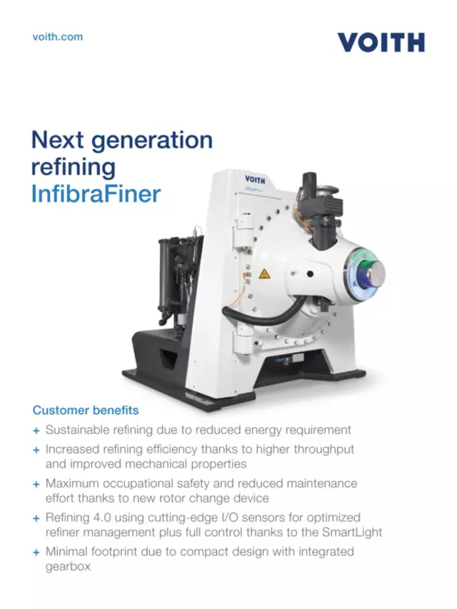 Next generation refining – InfibraFiner