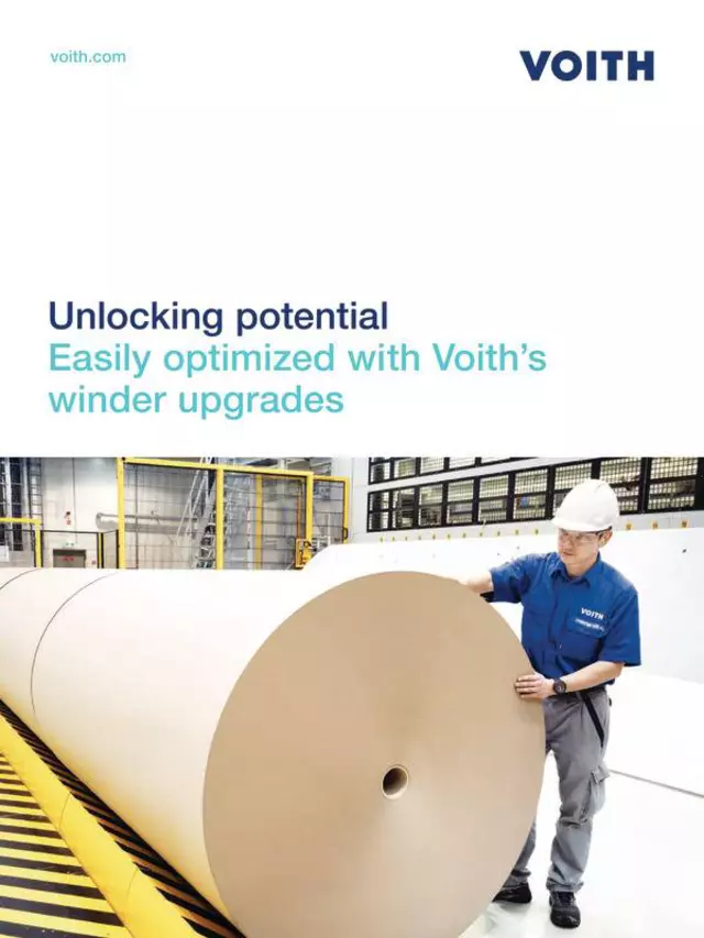 Unlocking potential – Easily optimized with Voith's winder upgrades