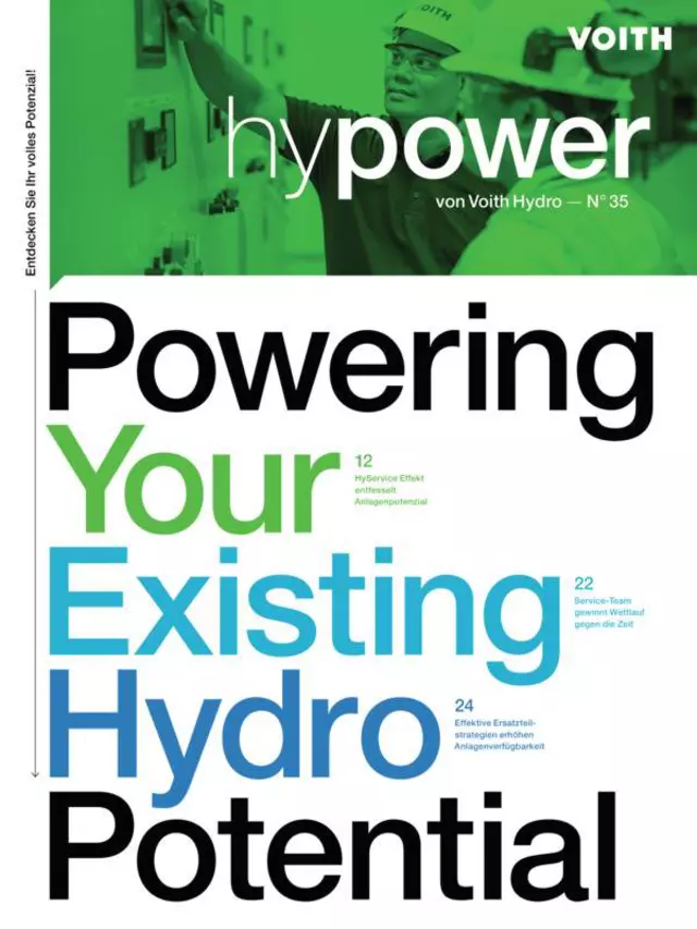 hypower, Kundenmagazin von Voith Hydro