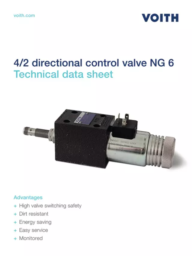 4/2 directional control valve NG 6