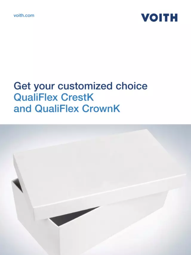 QualiFlex CrestK and QualiFlex CrownK - Get your customized choice