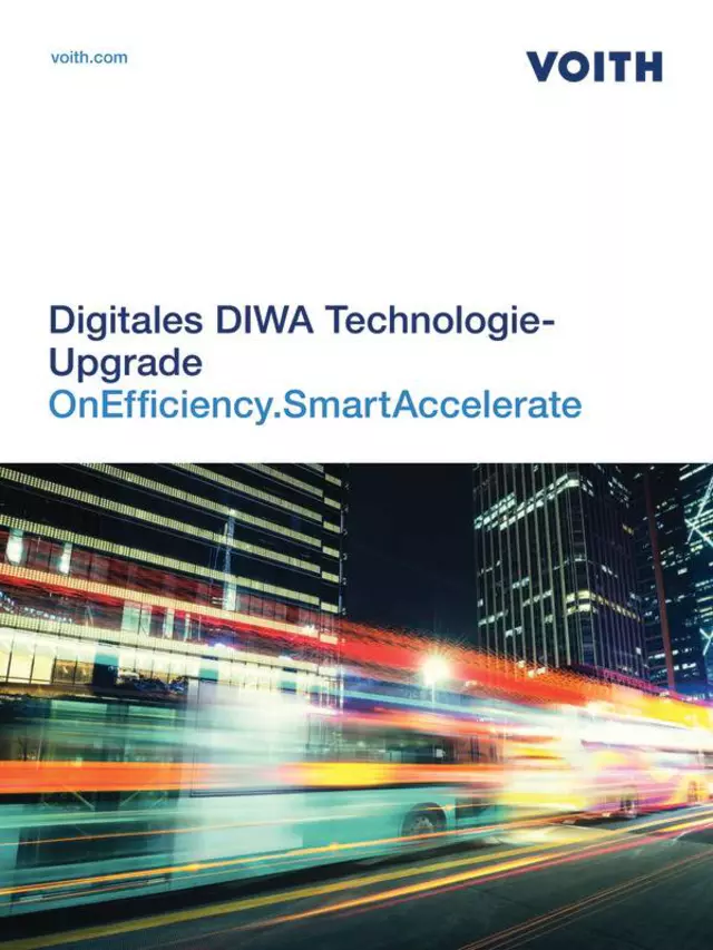 Digitales DIWA Technologie-Upgrade
OnEfficiency.SmartAccelerate