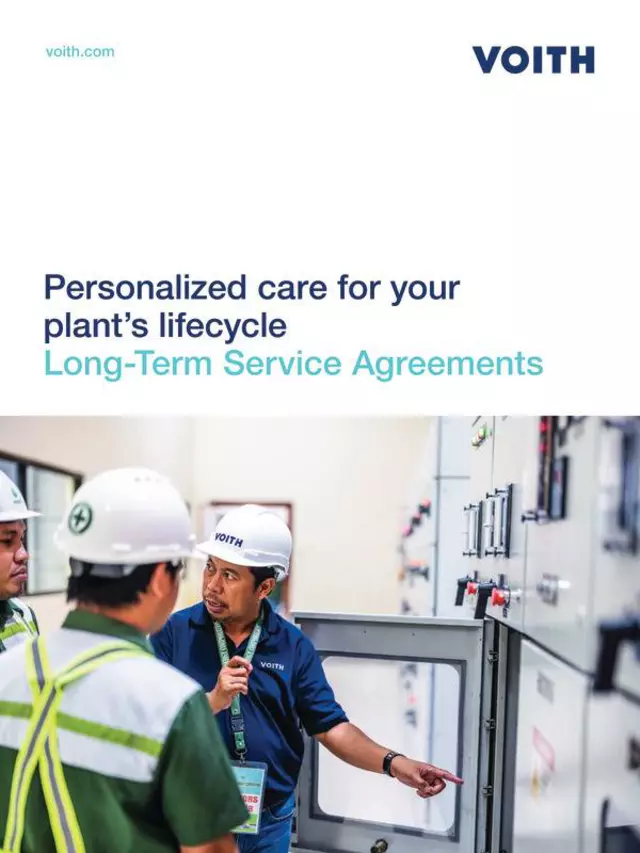 Personalized care for your plant’s lifecycle – Long-Term Service Agreements