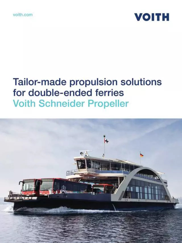 Tailor-made propulsion solutions for double-ended ferries | Voith Schneider Propeller