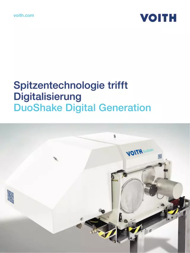 Spitzentechnologie trifft Digitalisierung - DuoShake DG