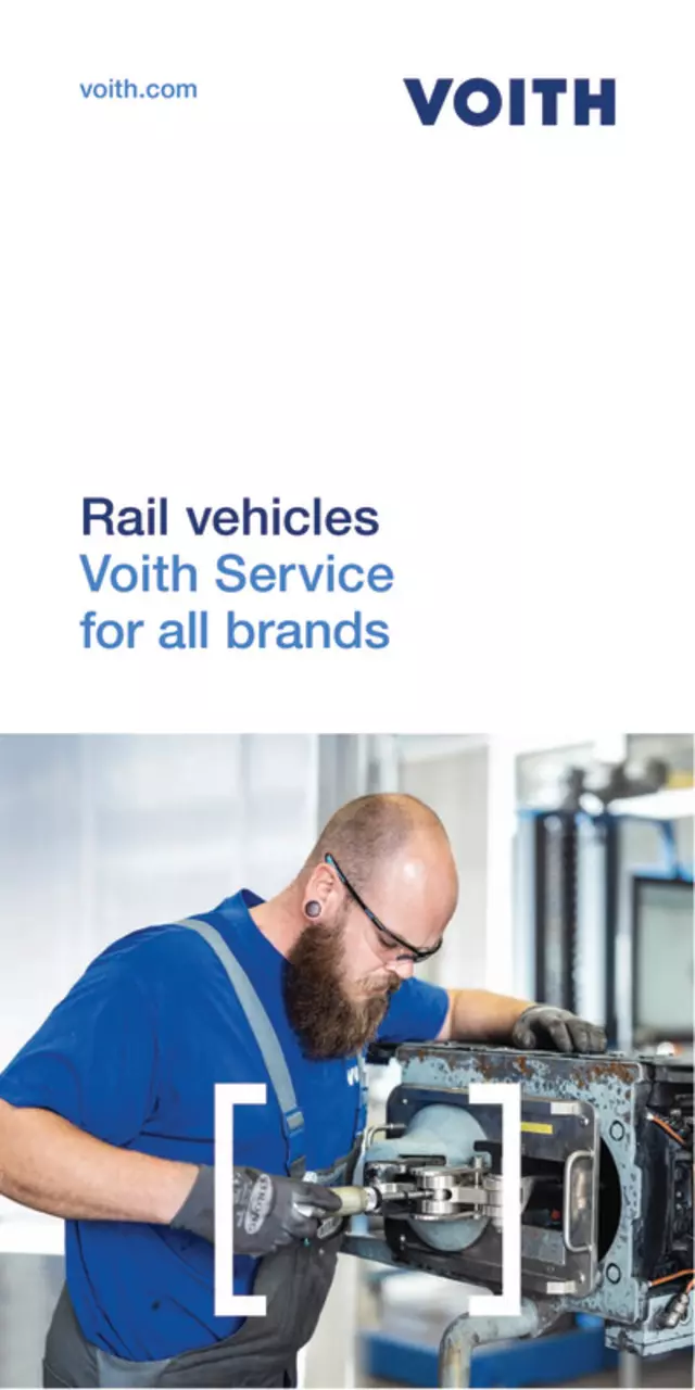 Rail vehicles | Voith Service for all brands