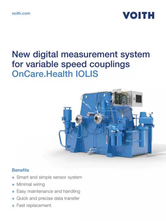 OnCare.Health IOLIS - New digital measurement system for variable speed couplings