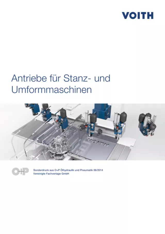 Antriebe für Stanz- und Umformmaschinen