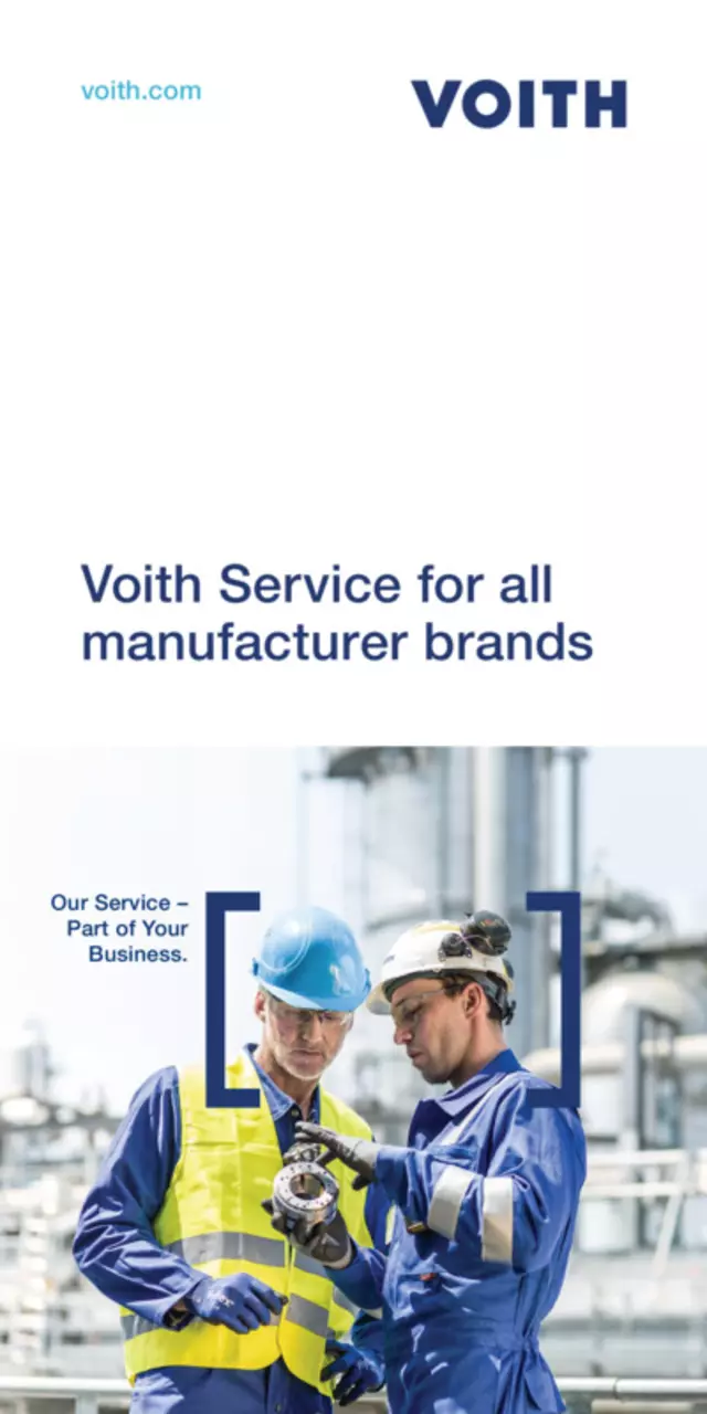 Voith Service for all manufacturer brands