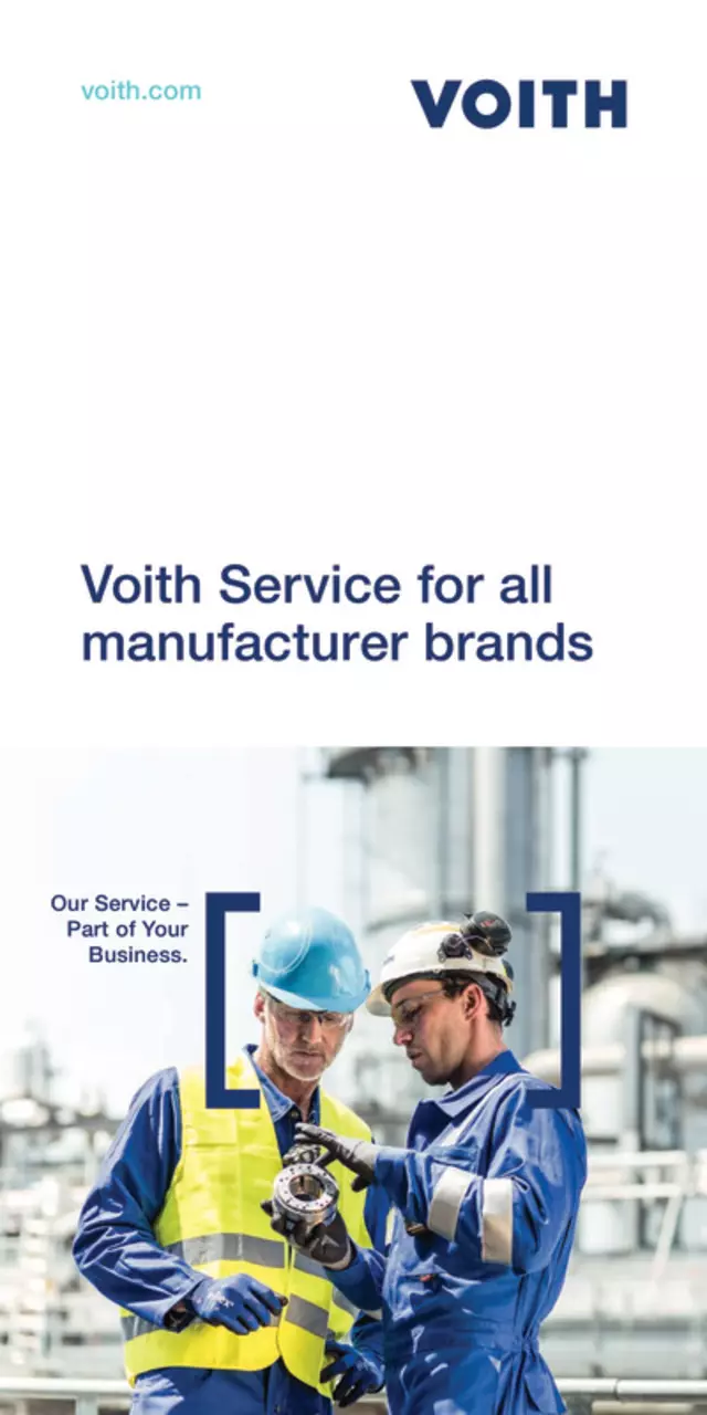 Voith Service for all manufacturer brands