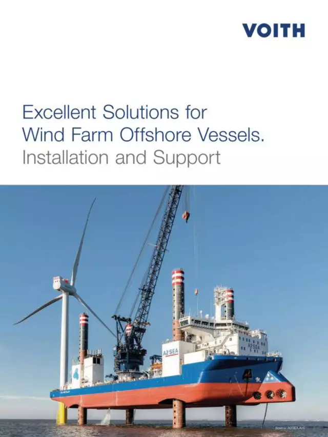 Excellent Solutions for Wind Farm Offshore Vessels | Installation and Support