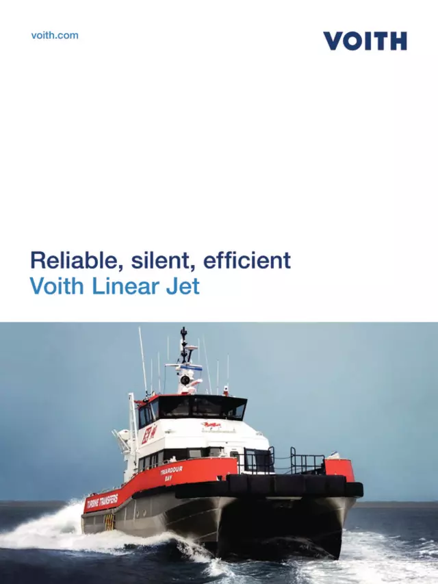 Reliable, silent, efficient | Voith Linear Jet