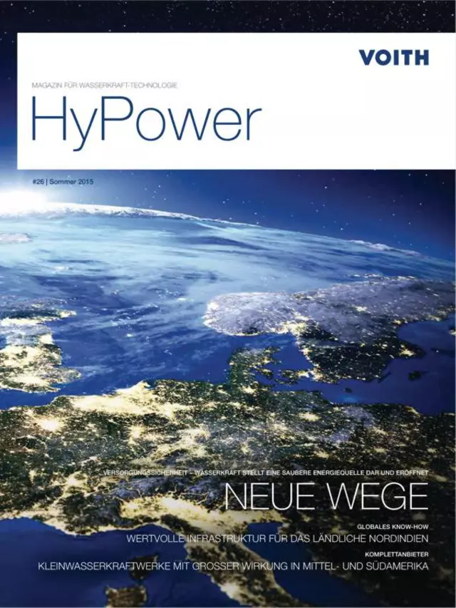 hypower, Kundenmagazin von Voith Hydro