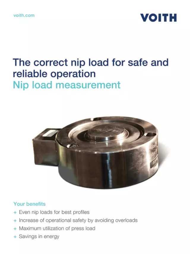 Nip load measurement