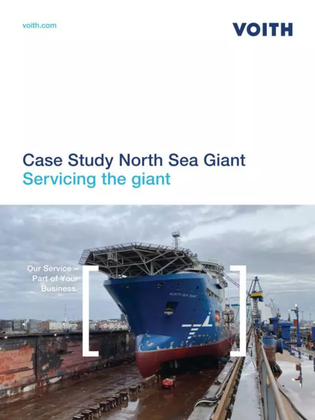Case Study North Sea Giant | Servicing the giant