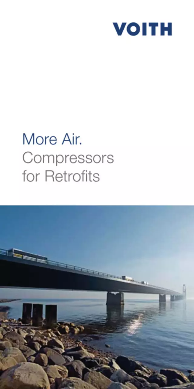 More Air. Compressors for Retrofits