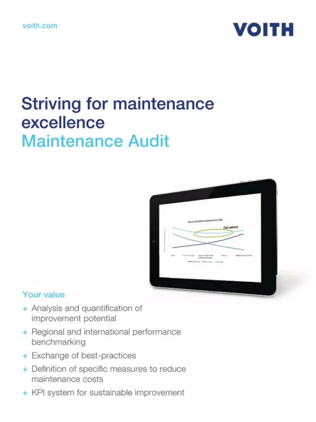 Striving for maintenance excellence