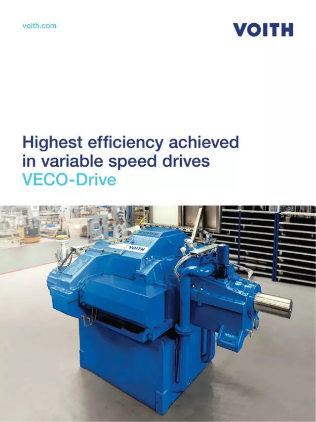 Highest efficiency achieved in variable speed drives - VECO-Drive
