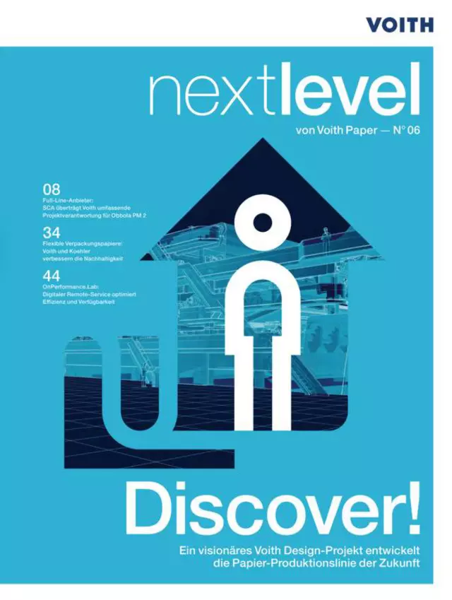 nextlevel, Kundenmagazin von Voith Paper